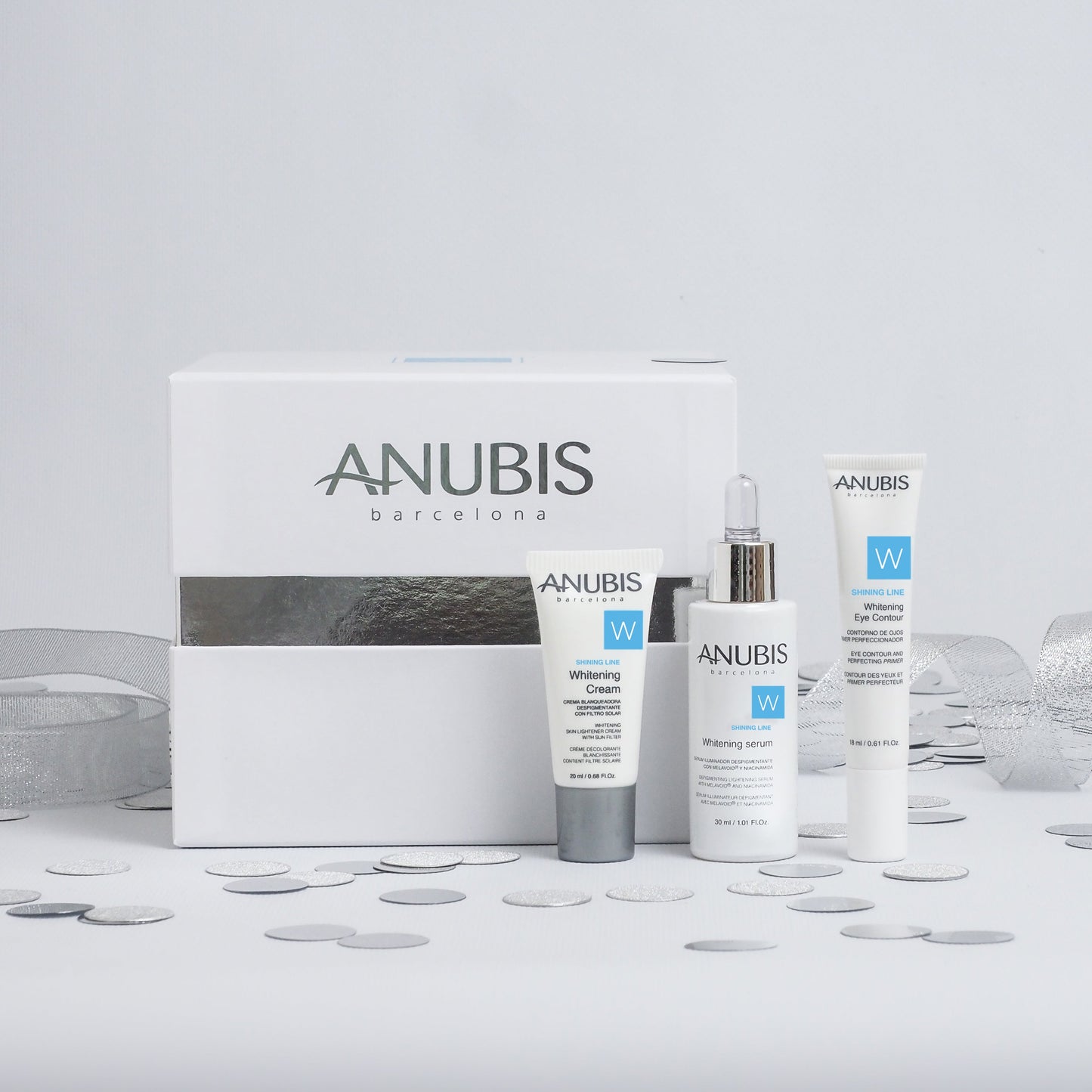 Pachet cu puternic efect de luminozitate - ANUBIS Whitening Illuminating Treasure Pack