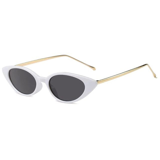 Ochelari de soare Cat-eye – Alb