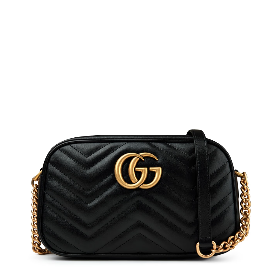 Geanta de Umar Gucci Chevron Neagra