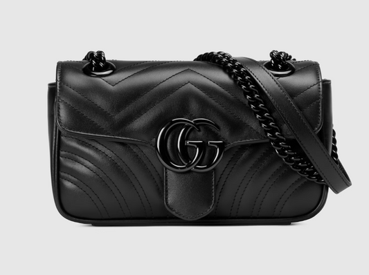 Geanta de Umar Gucci Marmont Neagra