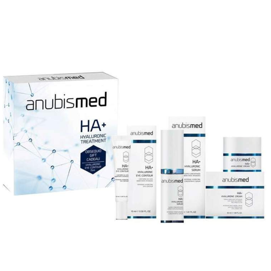Pachet tratament cu acid hialuronic - AnubisMed HA+ Hyaluronic Treatment Pack