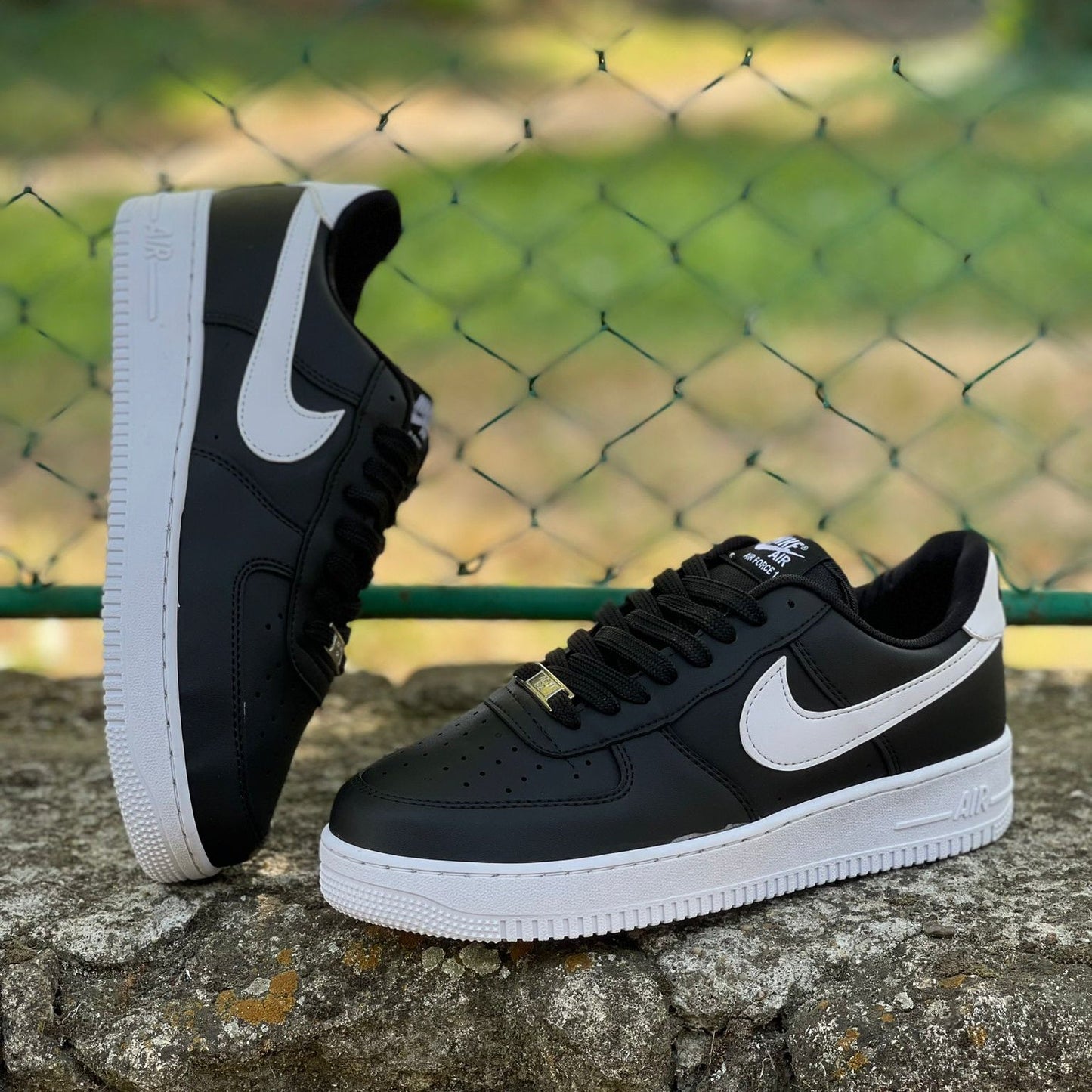 AF1 NEW LINE Negru-Alb