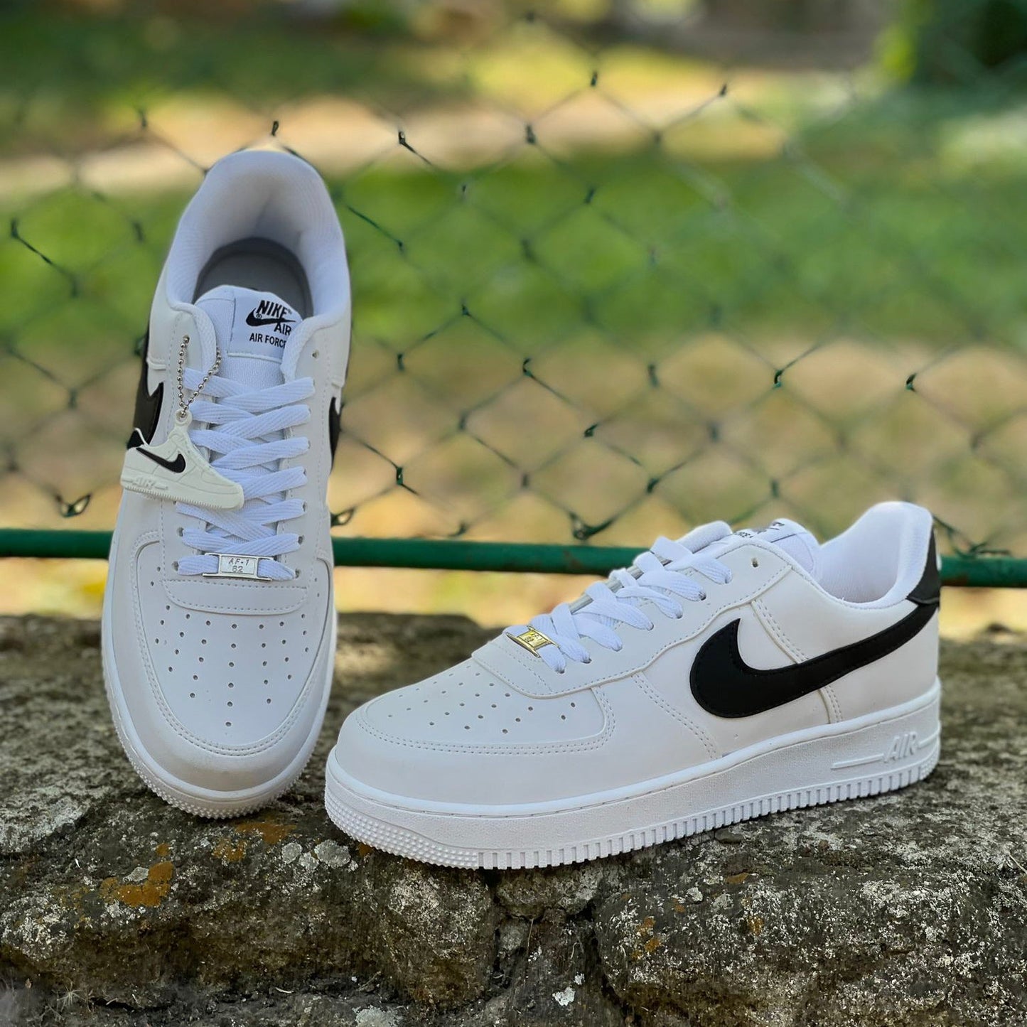 AF1 NEW LINE Alb-Negru-