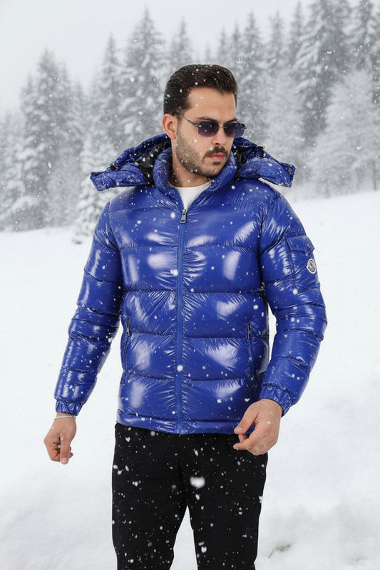 Geaca barbati Moncler Blue