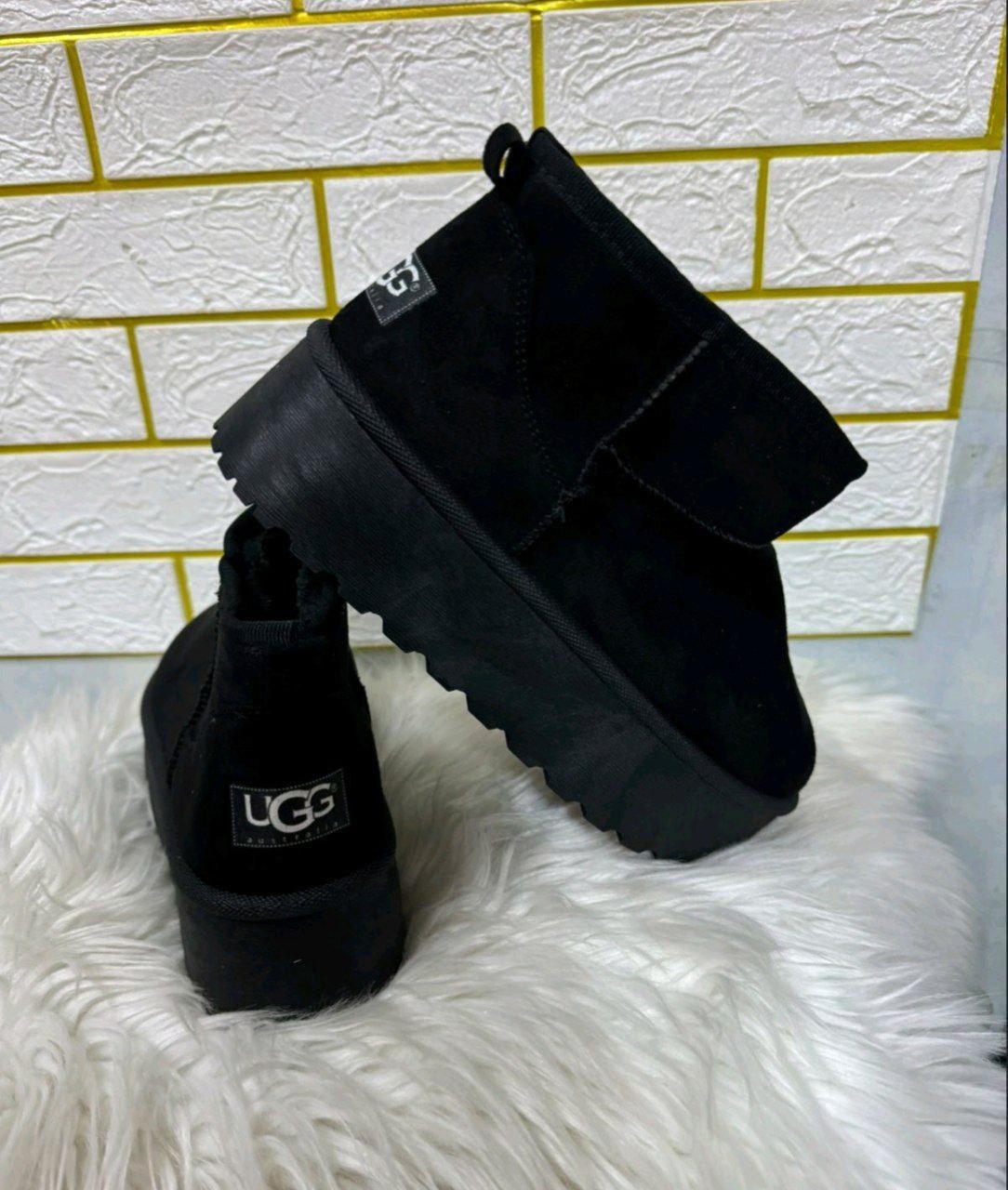 Ugg Dama Negru Ant